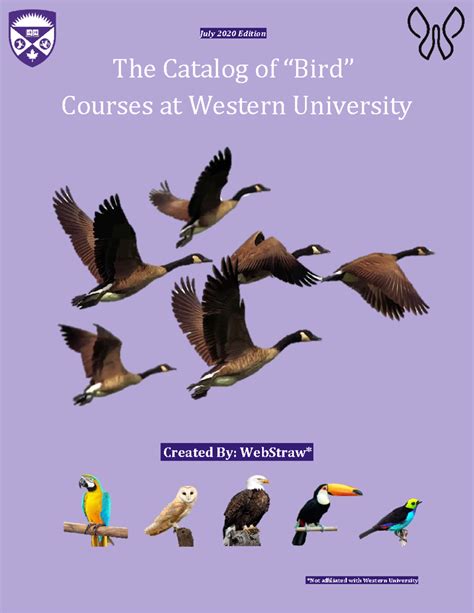 bird courses queens|Queen's University .